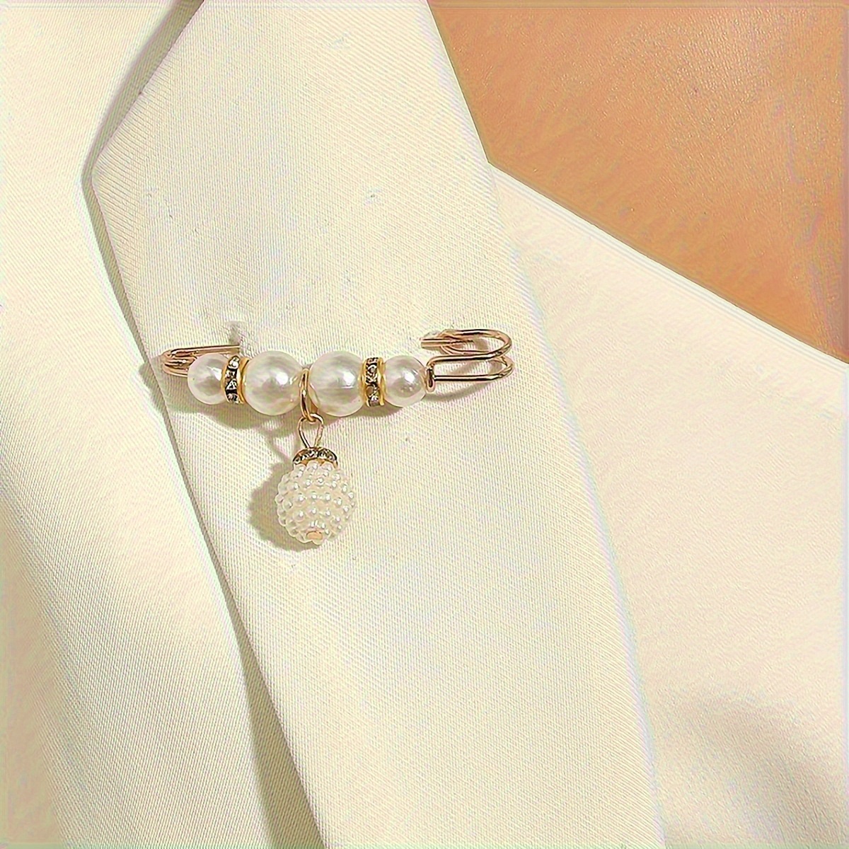12pcs Elegant Brooch Pins Set, Versatile Fashion Accessories